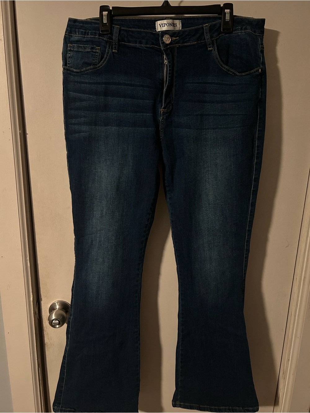 Women's Dark Blue Bootcut Jeans